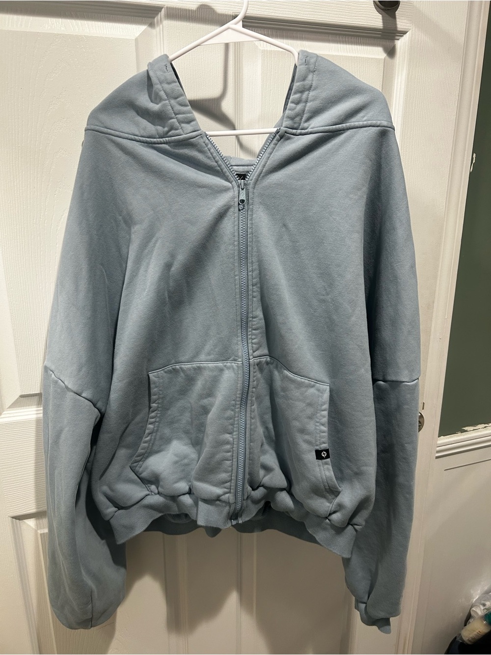POPFLEX Zip Cloud Hoodie - Blue Storm
